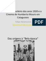 02 - Cinema Brasileiro Dos Anos 1920, Humberto Mauro e Mário Peixoto