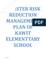 Disaster Risk Reduction Management Plan of Kawit Elementtary School