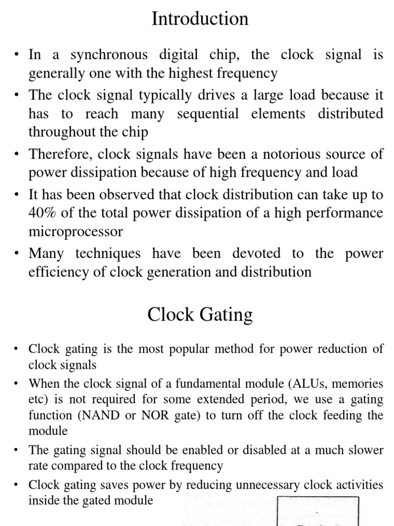 Fdocuments - in Low Power Vlsi Design PPT 250 259 | PDF | Electronic ...