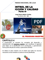 Control Produccion y Calidad (Oct 2020) Parte IV