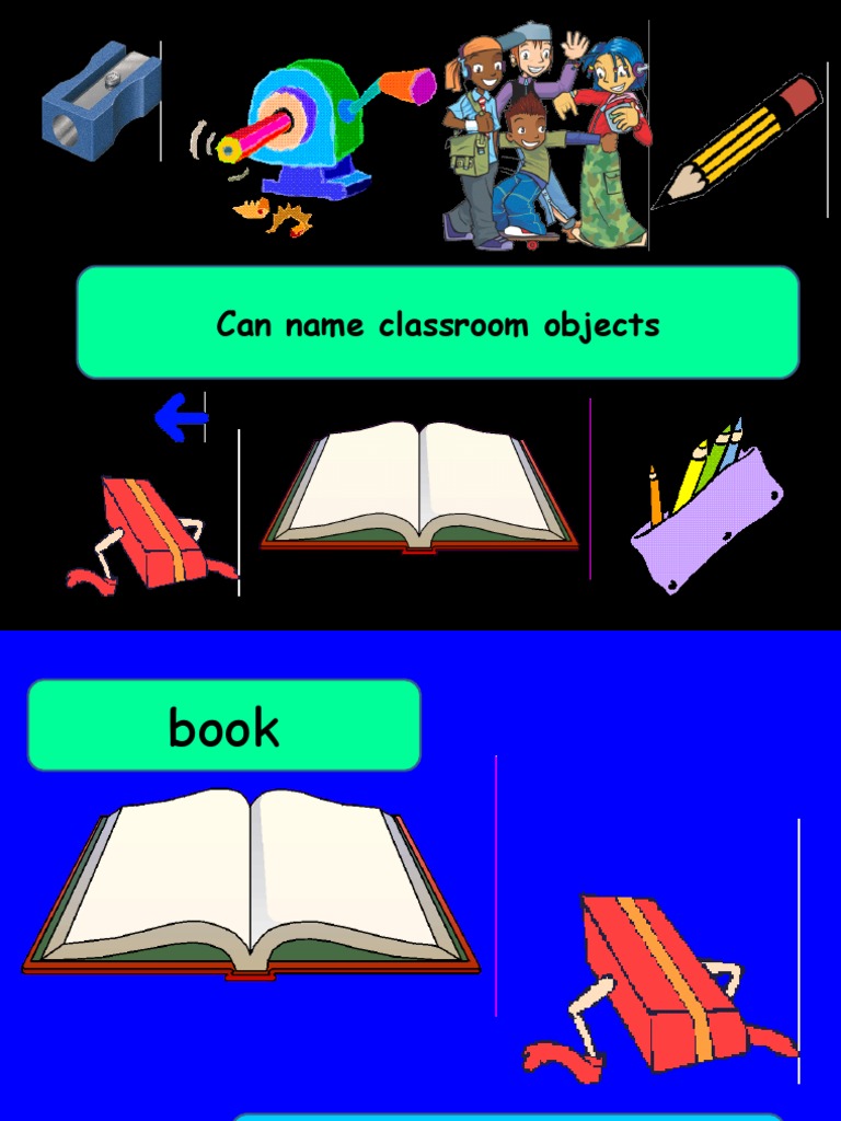 Classroom Objects Naming Guide | PDF
