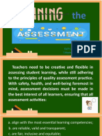 planning the assessment.ppt