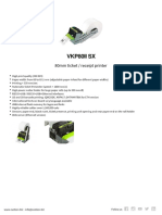 Vkp80Ii SX: 80mm Ticket / Receipt Printer