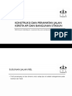 Materi Kuliah Kesembilan Konstruksi Dan Perawatan Jalan KA Dan Bangunan Stasiun