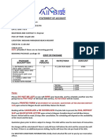 Statement of Account: Do Not Be Late Miss Pay Half Printed Form