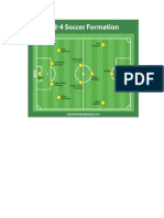 Soccer formation