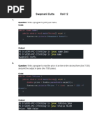 Online Java Compiler - Programiz | PDF