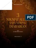 Materi Khutbah Jumat II Juni 2020 3 Nikmat Allah Yang Sering Diabaikan Dakwah.id