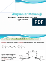 11 - Akiskanlar - Mekanigi - Bernouilli - Denkleminin - Pratikteki - Uygulamalari