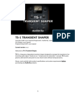 Ts-1 Transient Shaper: Current Version: v1.2