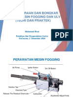 Pemeliharaan Dan Bongkar Pasang Mesin Fogging Dan Ulv - 2 Desember 2020