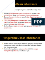 Inheritance Dasar