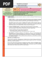 FABM2 Module 6 Basic Documents and Transactions Related To Bank Deposits