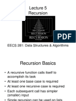 Recursion: EECS 281: Data Structures & Algorithms