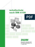 DGFM - Schallschutz Nach DIN 4109