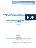 Manual On Methodologies For Condition Survey of Roadway Structures (Final Draft)