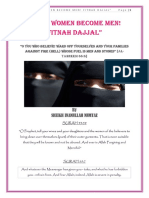 When Women Become Men! Fitnah Dajjal (By Inamullah Mumtaz)