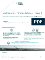 Enquête Harris - Les Français Et L'énergie Éolienne - Vague 2 (France Energie Eolienne)