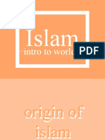 Islam: Intro To World Religions