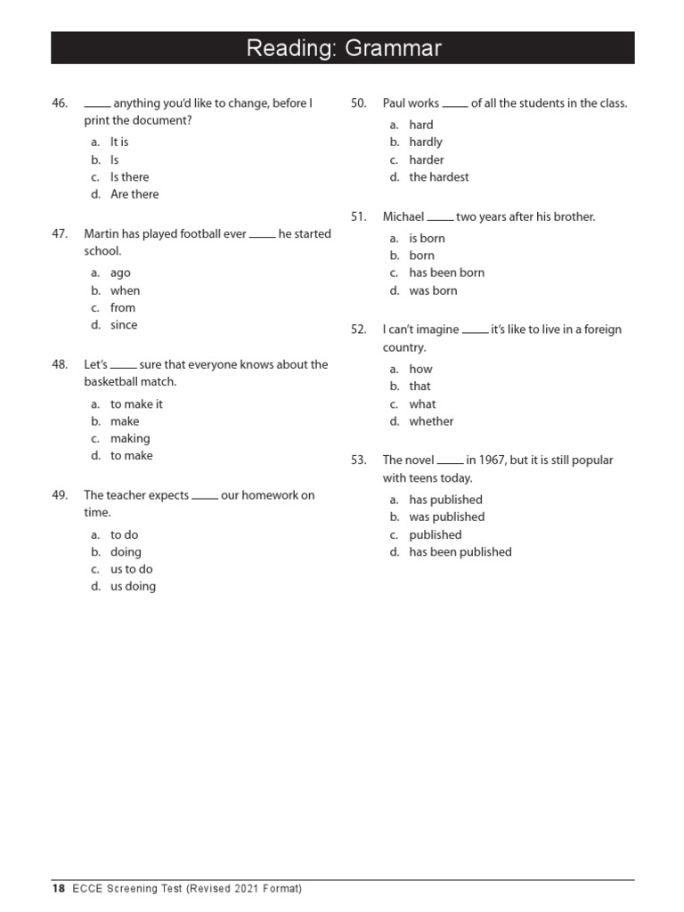 Ecce Screening-Test 2021 | PDF | Sharks | Online Advertising