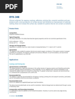 BYK-9076 Wetting Additive Data Sheet | PDF | Thermoplastic | Polymers