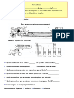 Objvo: Interpretar Um Gráfico e Comparar Os Resultados Nele Representados. Resolver Situações Problemáticas Simples