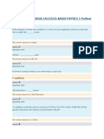 Ugrd-nsci6100-2016s Calculus-based Physics 1 Prefi Quiz 2