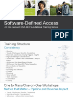Software-Defined Access: 4D On-Demand DNA SE Foundational Training Series