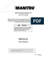 TMT315 FL Parts Manual