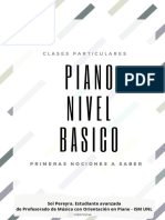 Piano Básico para Adultos y Jovenes