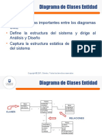 Diagrama de Clases Entidad