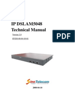 Technical Manual of DSLAM5048 sv2.0