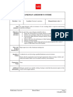 Banksman Assessor'S Course: Duration: 1 Day Location: Customer's Premises Delegate/trainer Ratio: 3:1