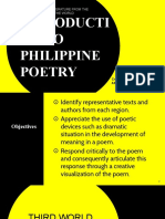 Lesson 4 - Philippine Poetry