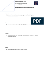 Examen de Subestaciones Eléctricas Segundo Parcial