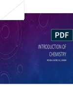 Introduction of Chemistry - RAS