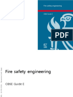 Fire Safety Engineering: Cibse Guide E
