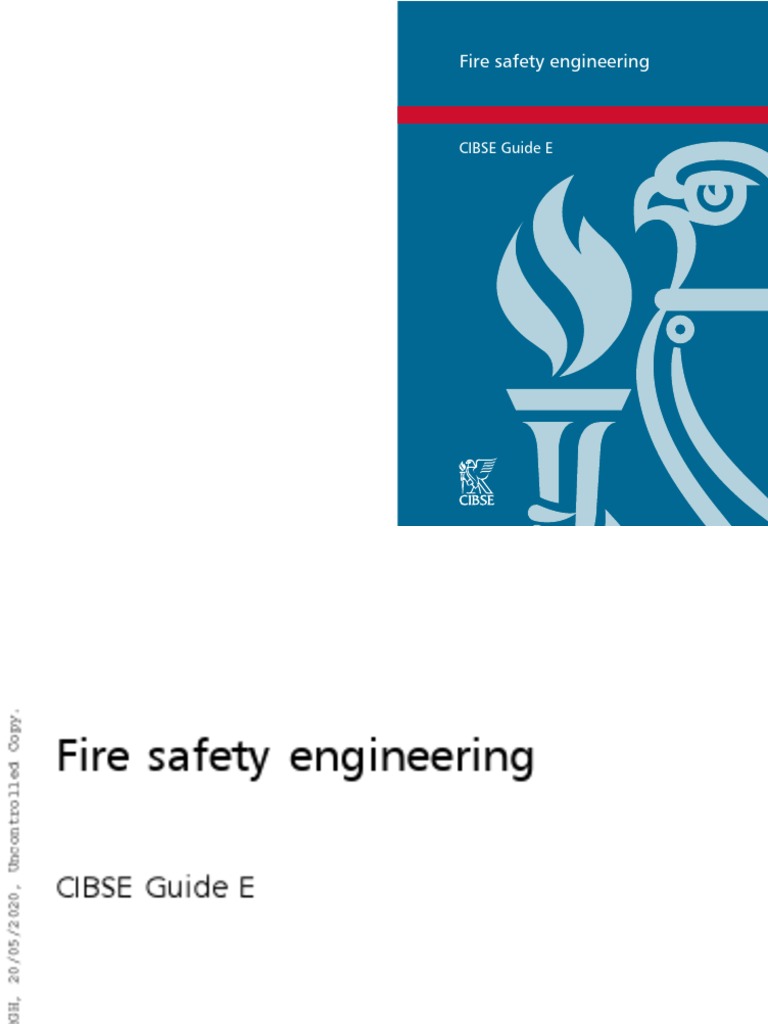 Fire Safety Engineering Cibse Guide E PDF Engineering Books