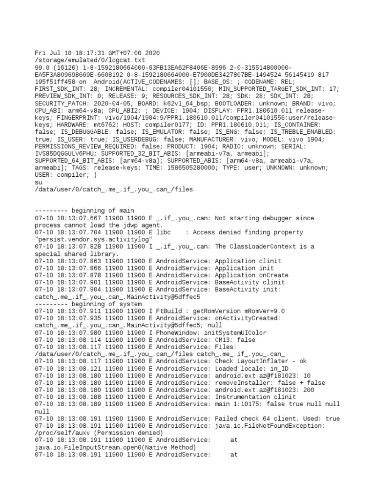 Logcat PDF Computer Architecture Computer Science