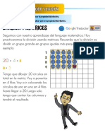 División Y Matrices