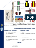 Tema #4. Proceso de Cementación y Tipos de Trabajos 2-2018