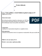 Viața Politică A Țării Moldovei cl6