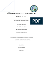 Grupo - 3 - Teoría Electromagnética - Telecomunicaciones 4 - 1