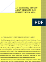 Perdagangan Indonesia Dengan Kawasan Asean Sebelum Dan Sesudah Terbentuknya Afta