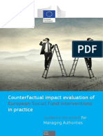 Counterfactual Impact Evaluation of in Practice: European Social Fund Interventions