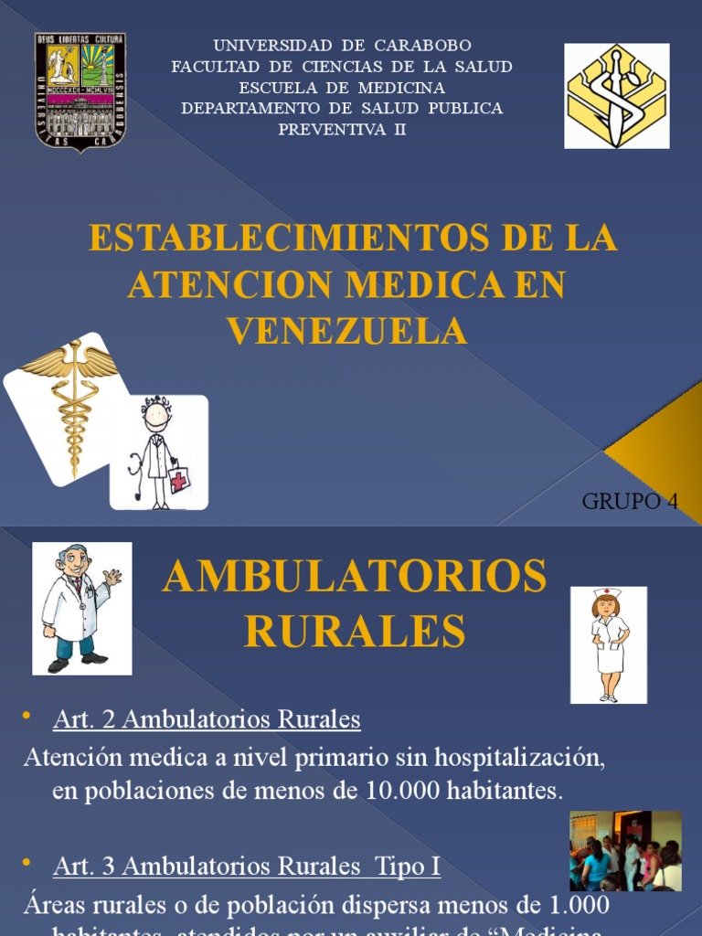 Tipos de Ambulatorios | PDF | Hospital | Medicina