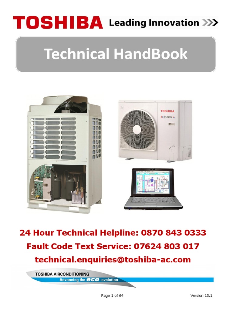 Toshiba RAV-SM802AT-E Service Manual | PDF | Machines | Manufactured Goods