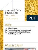PPT2.1-1 Cash and Cash Equivalents (2020)