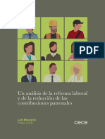 Becaria, luis; Un análisis de la reforma laboral