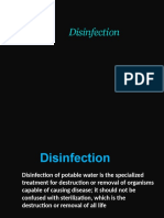 Disinfection